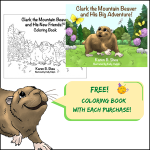 Clark the Mountain Beaver Free Coloring Book